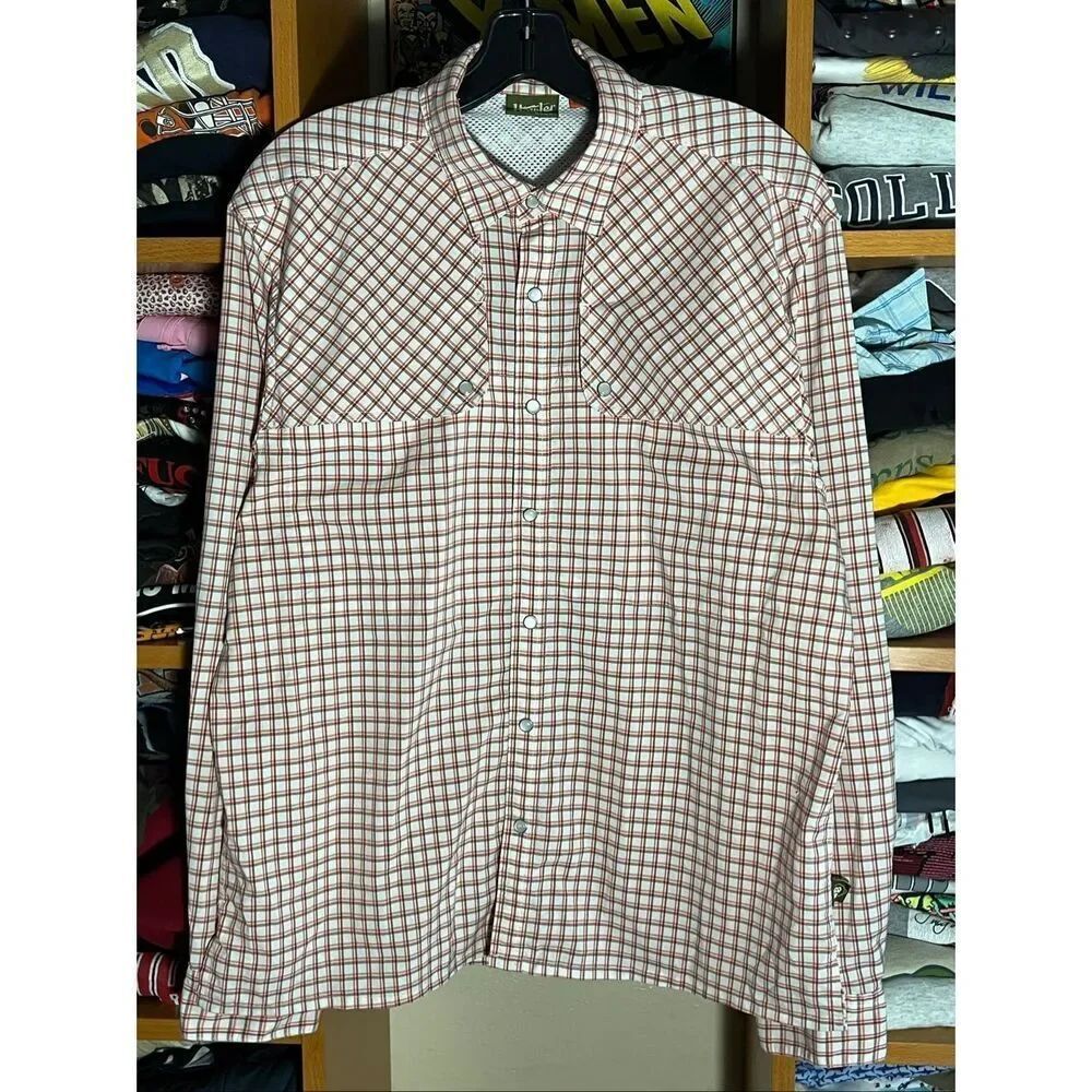 Howler Brothers Pescador Pearl Snap Western Long Sleeve Shirt Medium